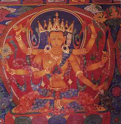 
Ratnasambhava Painting in the Demchog Temple at Tsaparang - Tsaparang: Tibets Grosses Geheimnis book
